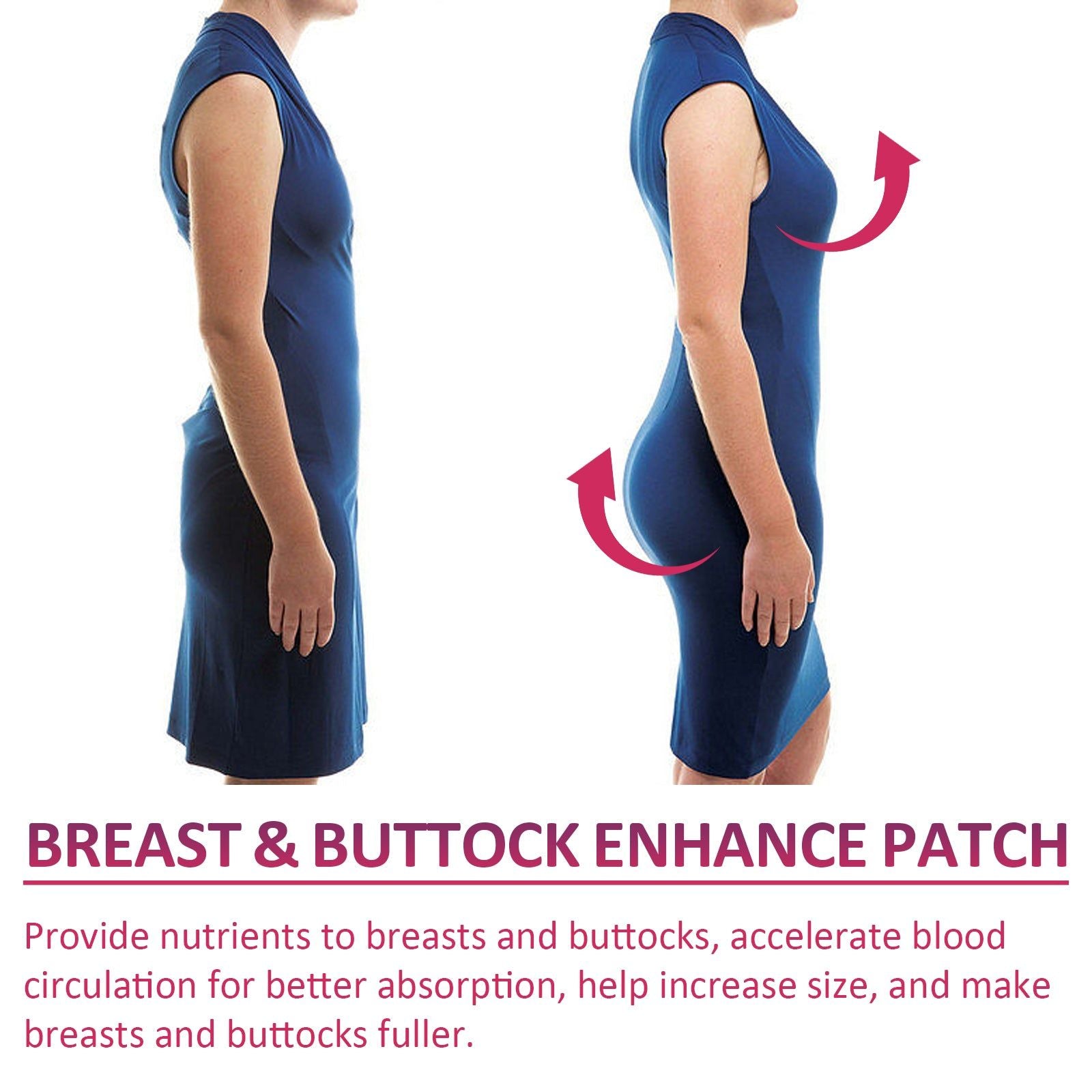 Boost Your Chest and Buttocks Naturally, Enhance Curves with Body Shaping Patch ,8pcs