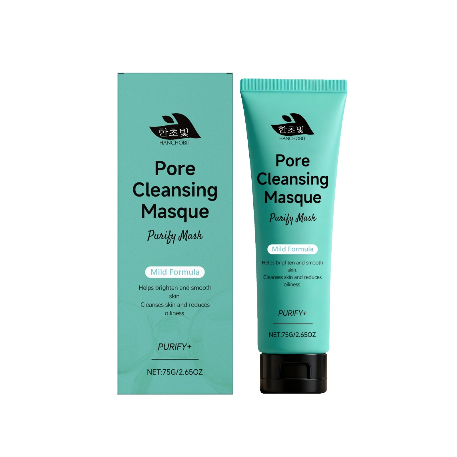 Deep Cleansing Mud Mask for Oily Skin, Pore Refining, Acne Control, Hydrating ,75g