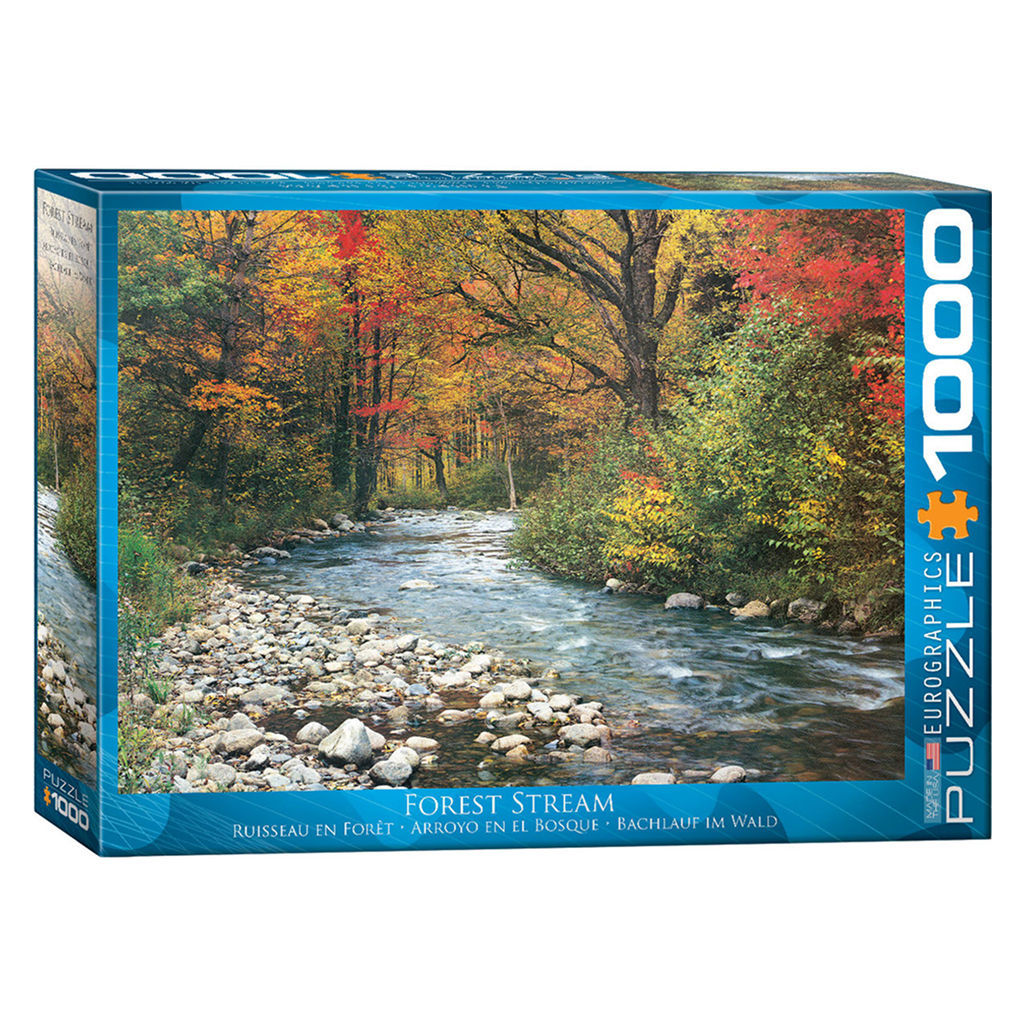 Forest Stream - 1000 Pcs Puzzle