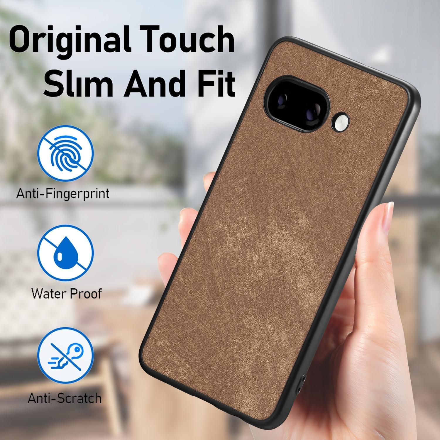 Vintage Leather Case For Google Pixel 9a