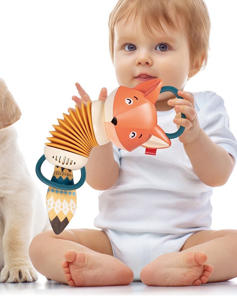 Musical Toys Baby Instrument Comfort Toy Fox Accordion Toy Gift Portable