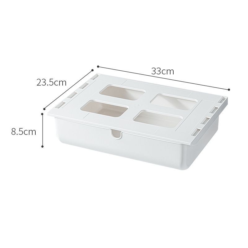 Drawer Under Desk Storage Box Mini Self Adhesive Drawer Organiser for Home Office
