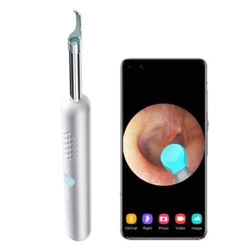 Ear Wax Cleaner Ear Picker Smart Ear Stick Wireless Ear Wax Removal Tool With Otoscope