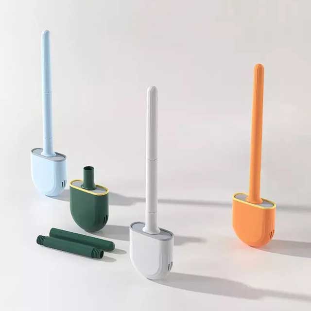 Deep Cleaner Detachable Silicone Toilet Brush - Hygienic, Durable & Easy to Clean Toilet Cleaning Brush