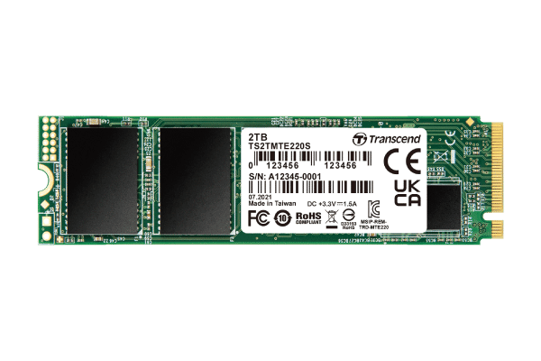 Transcend - PCIe M.2 SSDs - PCIe SSD 220S