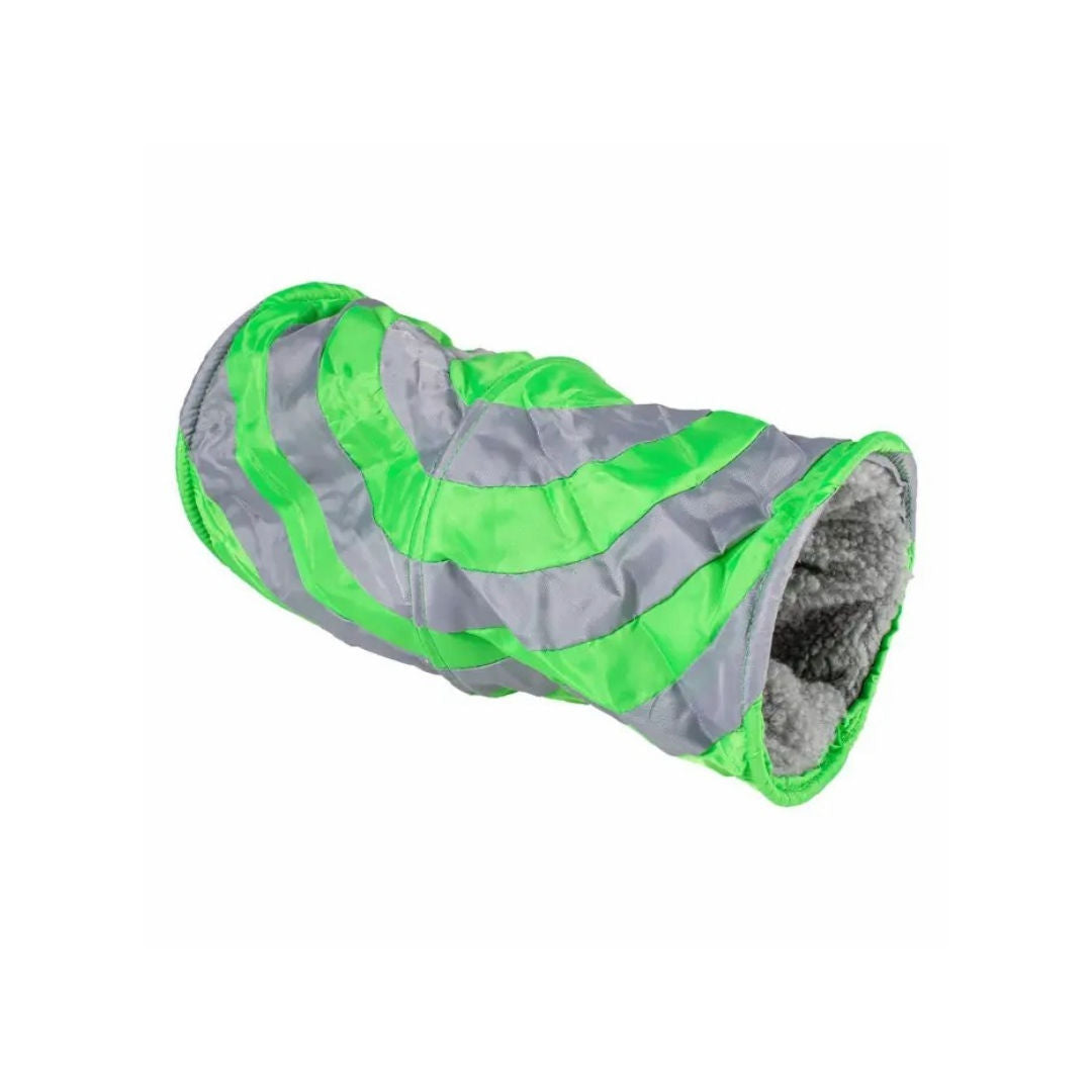 Duvo+ Grey & Green Play Tunnel, 35cm