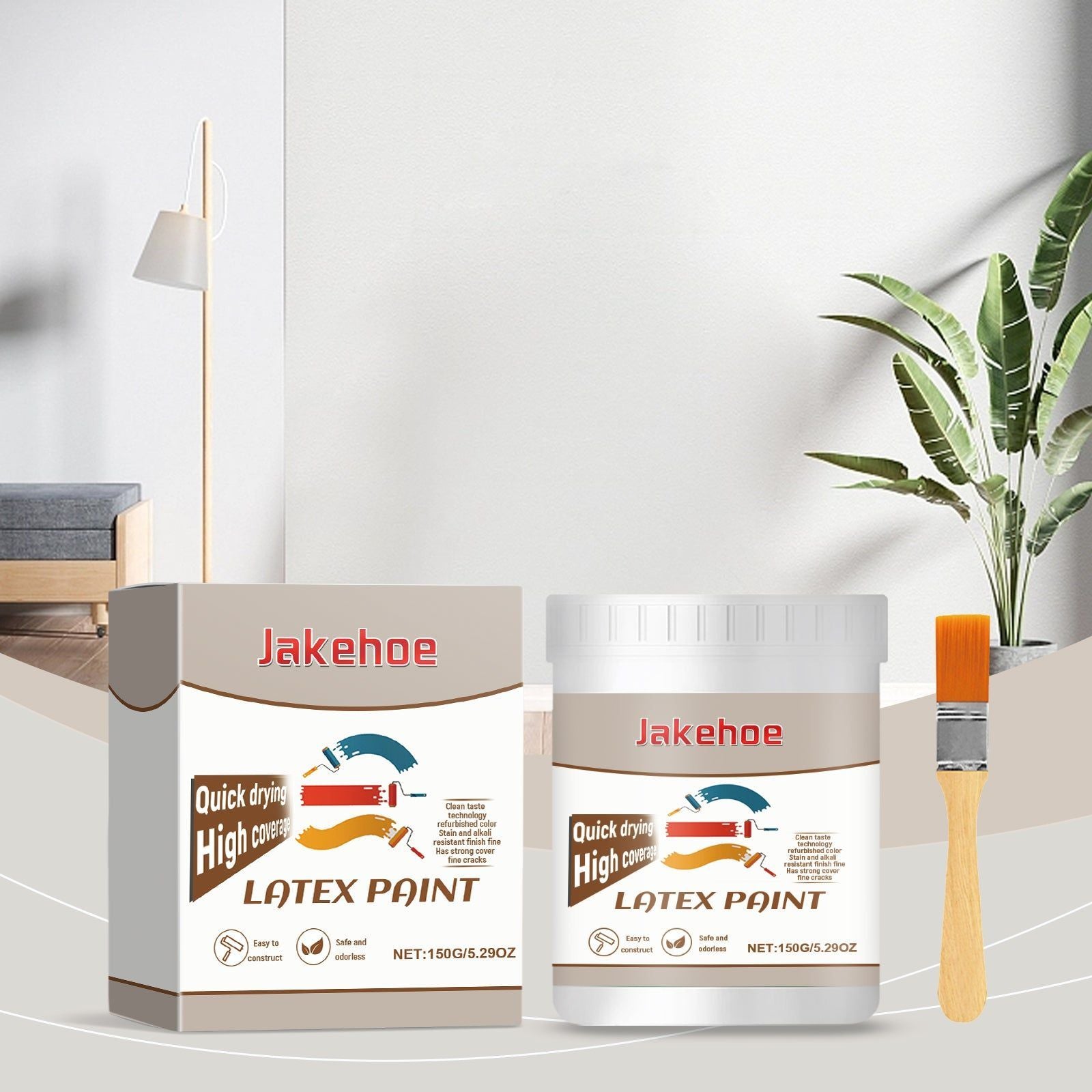 Transform Your Walls with Wall Renovation Paint, Easy DIY, Moisture Resistant, Cover Stains ,1set