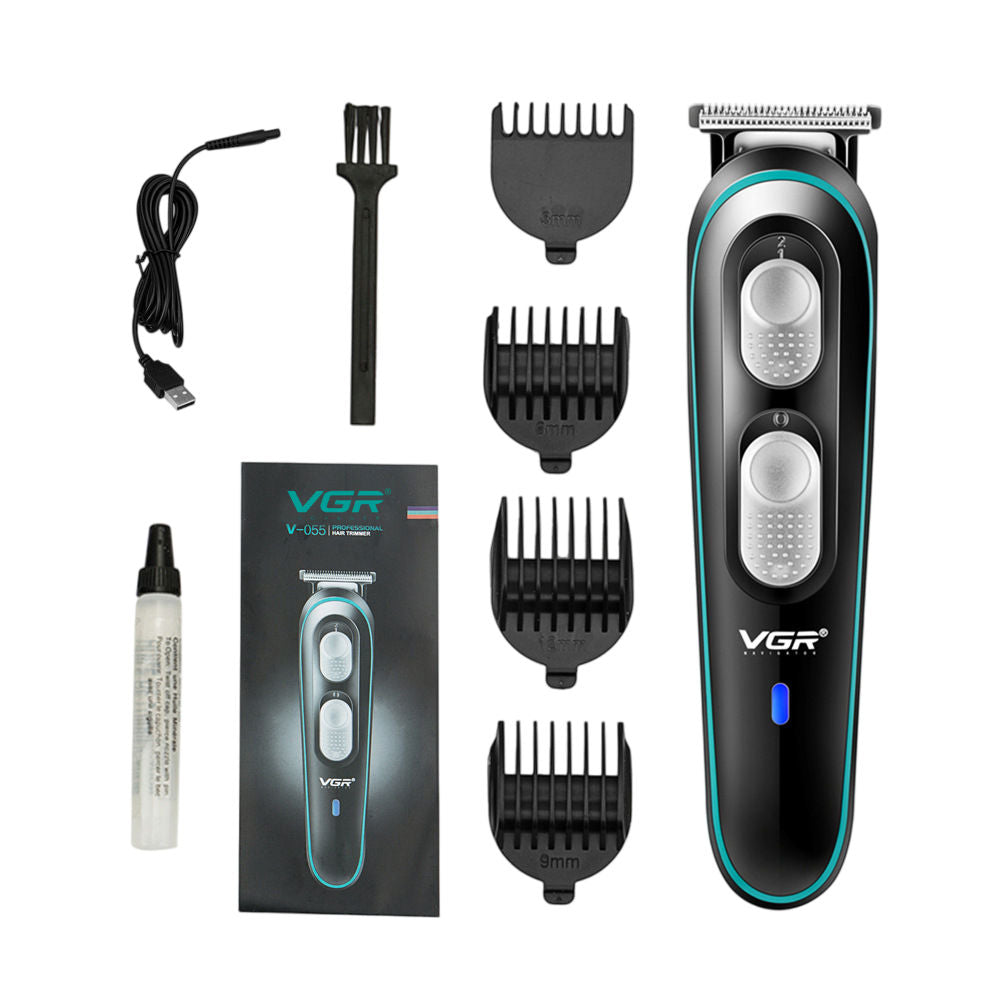 USB Hair Clipper with 4 Guide Combs