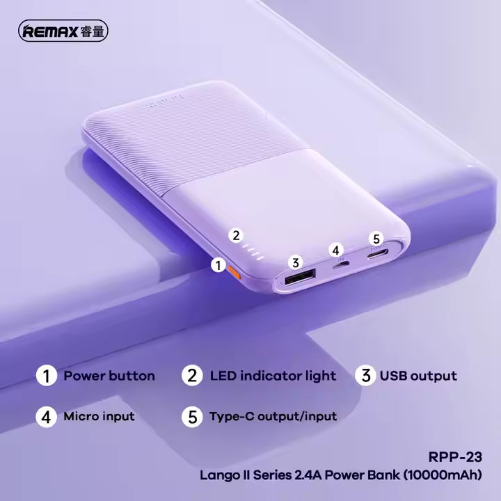 Power Bank 10000mAh/2.4A