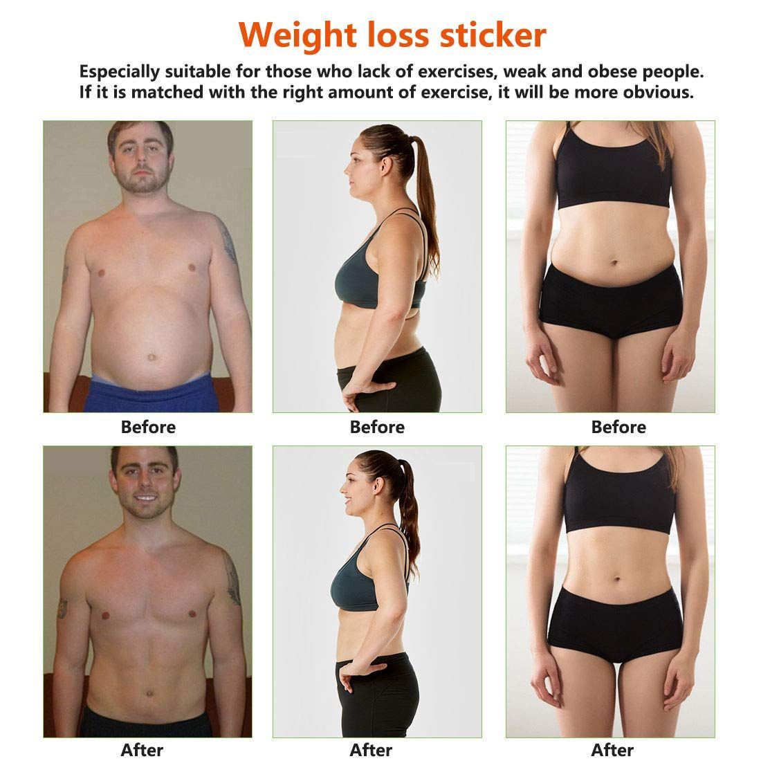 30pcs Weight Loss Slimming Patch Natural Ingredients Navel Stickers Fat Belly Burner For Beer Belly Bucket