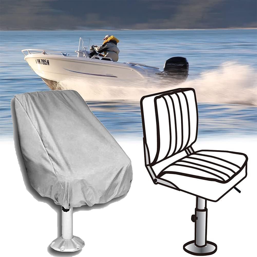 Boat Seat Cover Waterproof Captain Chair Cover Fishing Chair Protective Cover