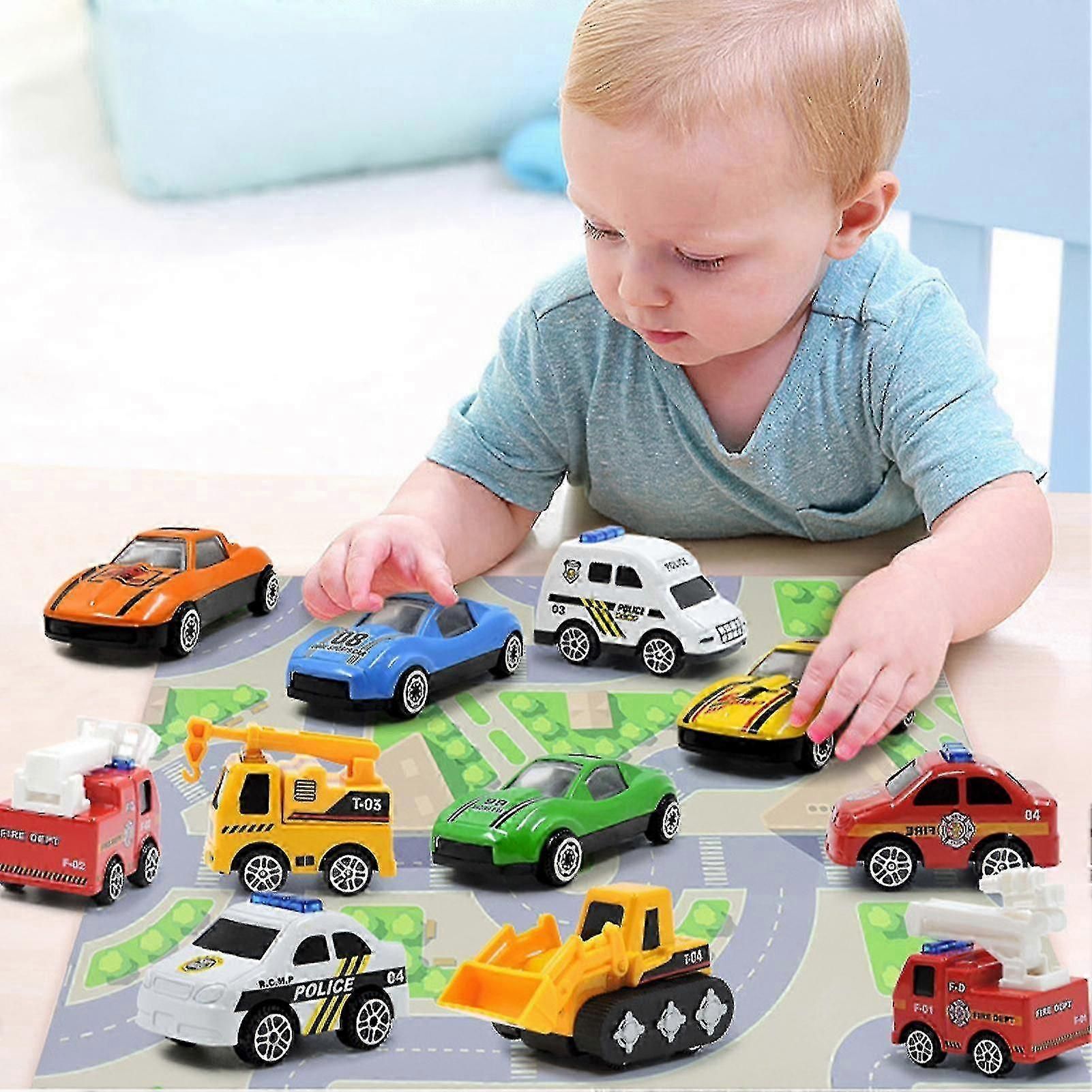 24-Day Christmas Advent Calendar Building Blocks - Educational Vehicle Toy Set for Kids Holiday Family Activities