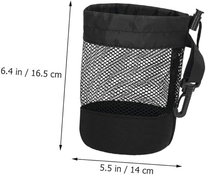 Golf Ball Bags Tennis Ball Holder Drawstring Mesh Bag Nylon Storage Pouch