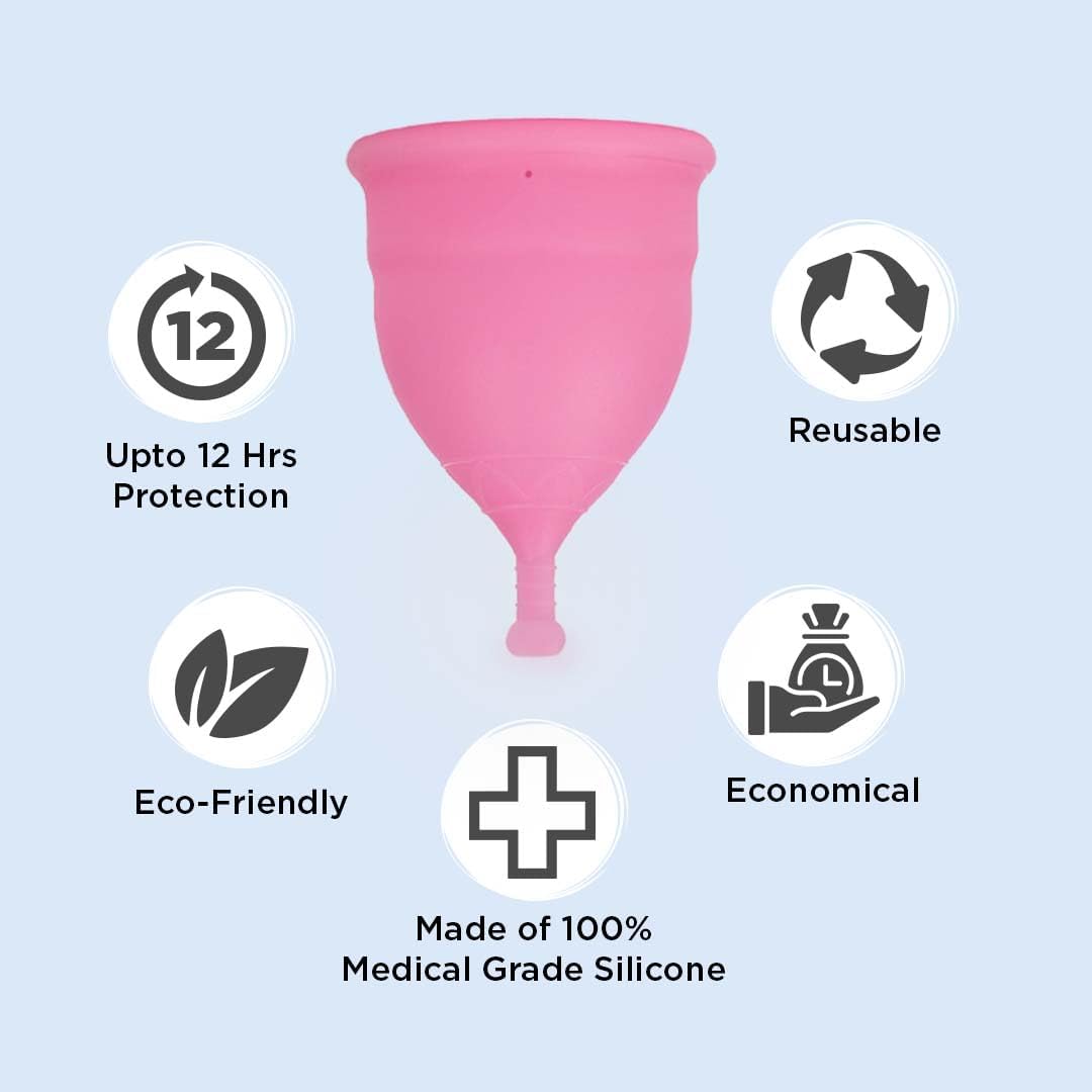Pee Safe Menstrual Cup MEDIUM (Pink)