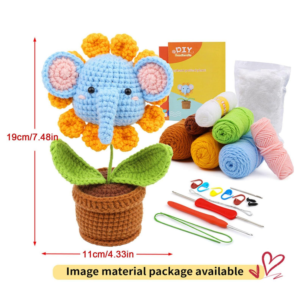 Crochetta Crochet Kit Diy Animal Crochet Kit Crochet Starter Kit For Beginners