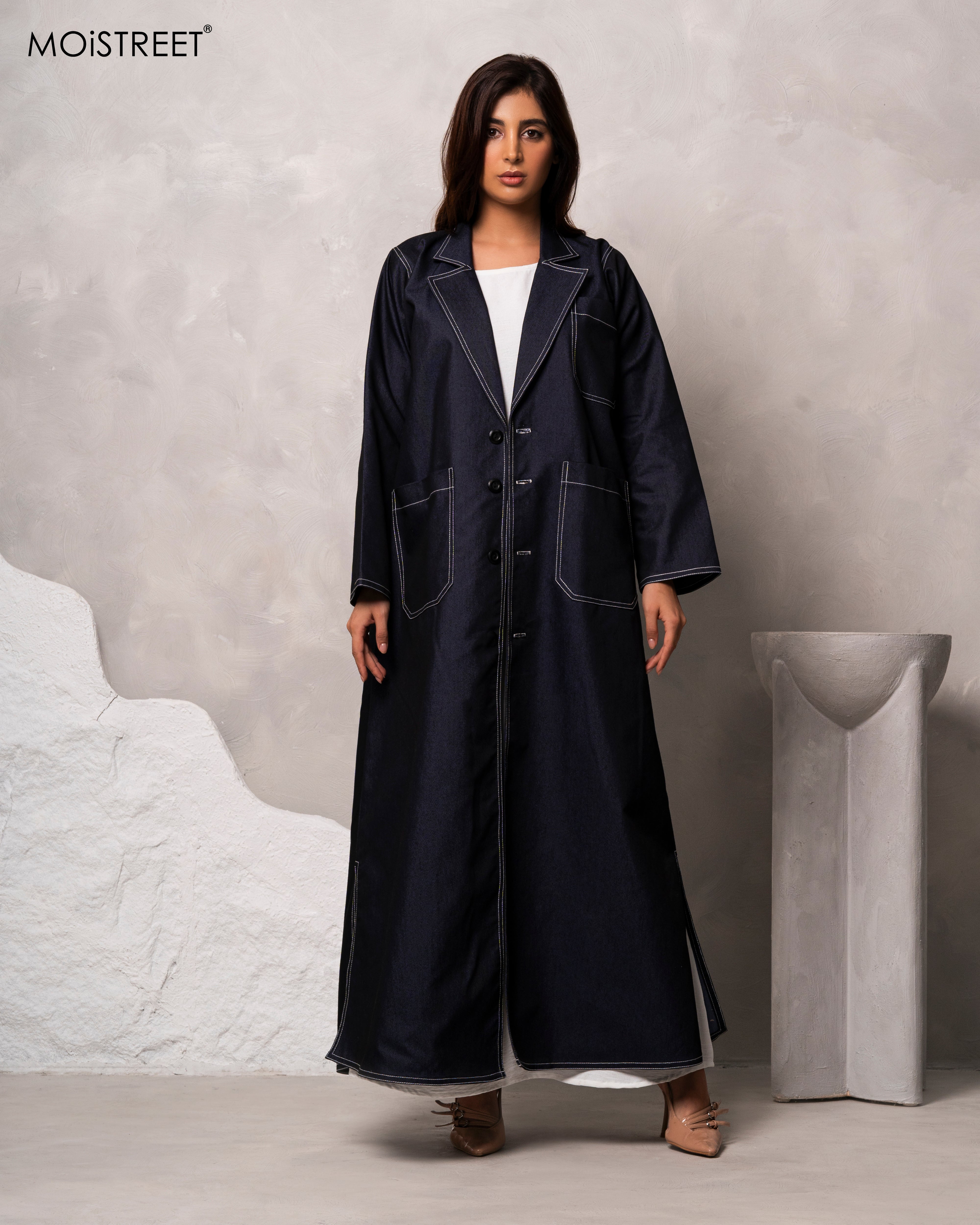 MOiSTREET Handmade Denim Abaya
