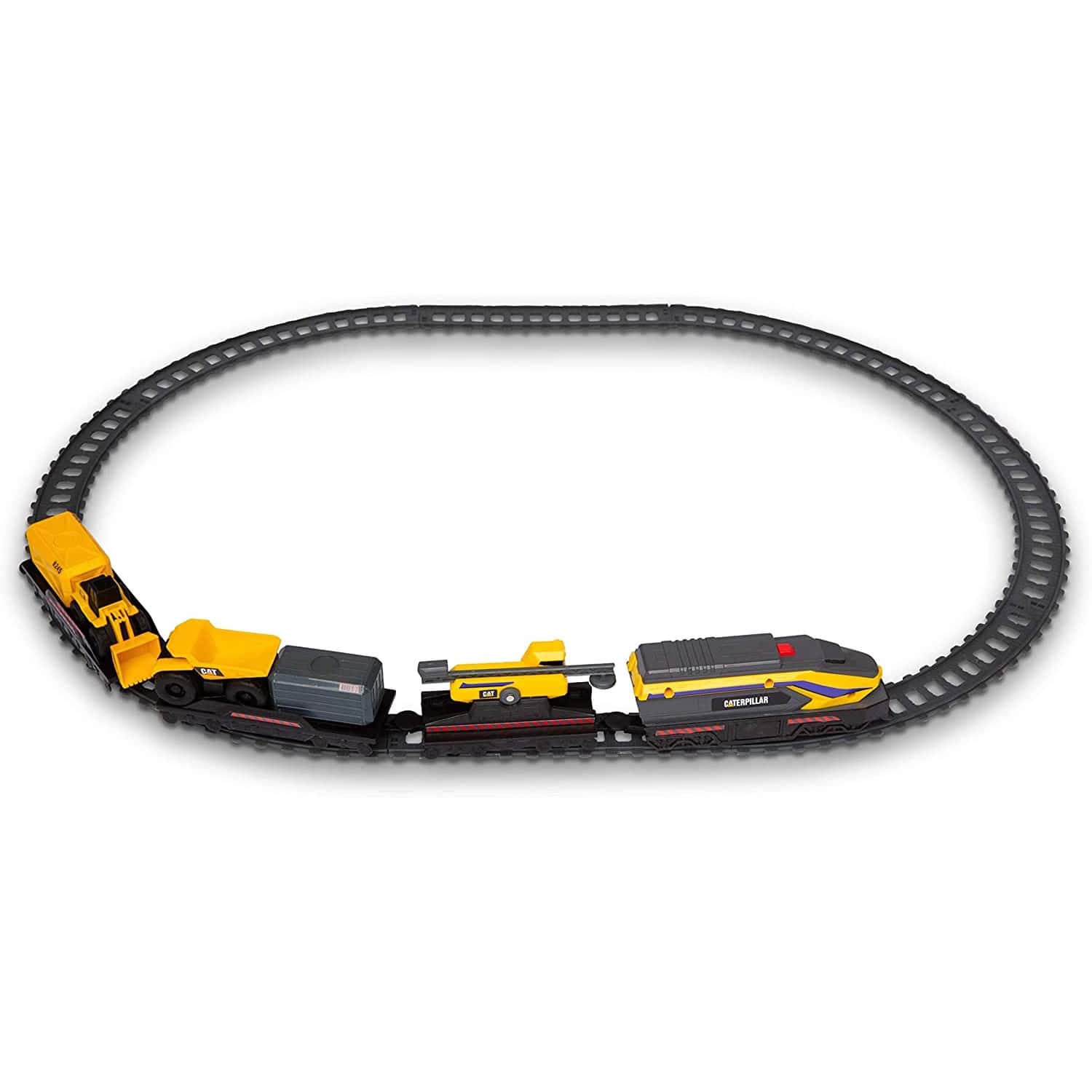 CAT Little Machines Power Tracks Train Set, 3+ years