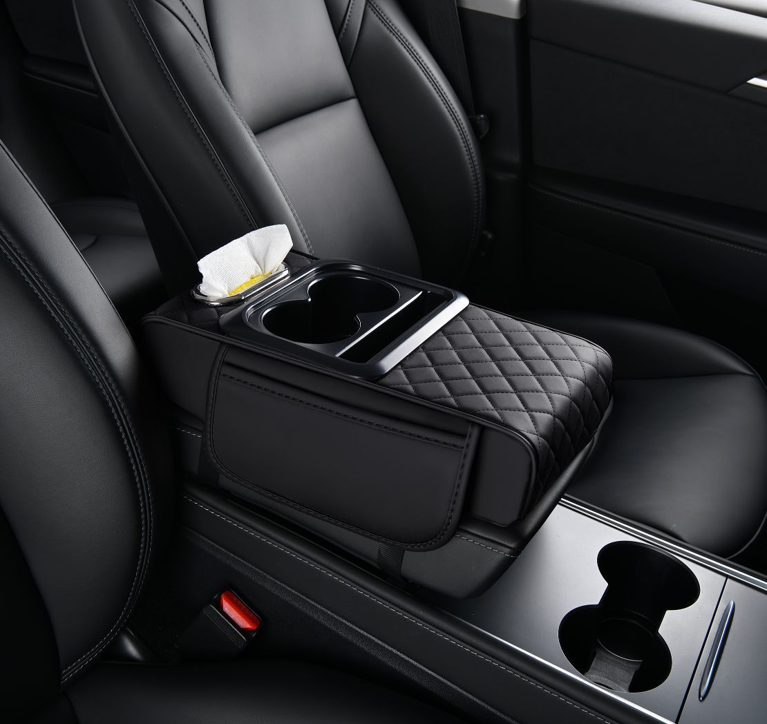 Car Armrest Cushion Integrated Pressurized Multifunctional Car Armrest Heightening Pad