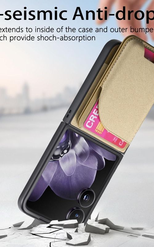 Twill Fabric Leather Skin Phone Case For Xiaomi Mix Flip