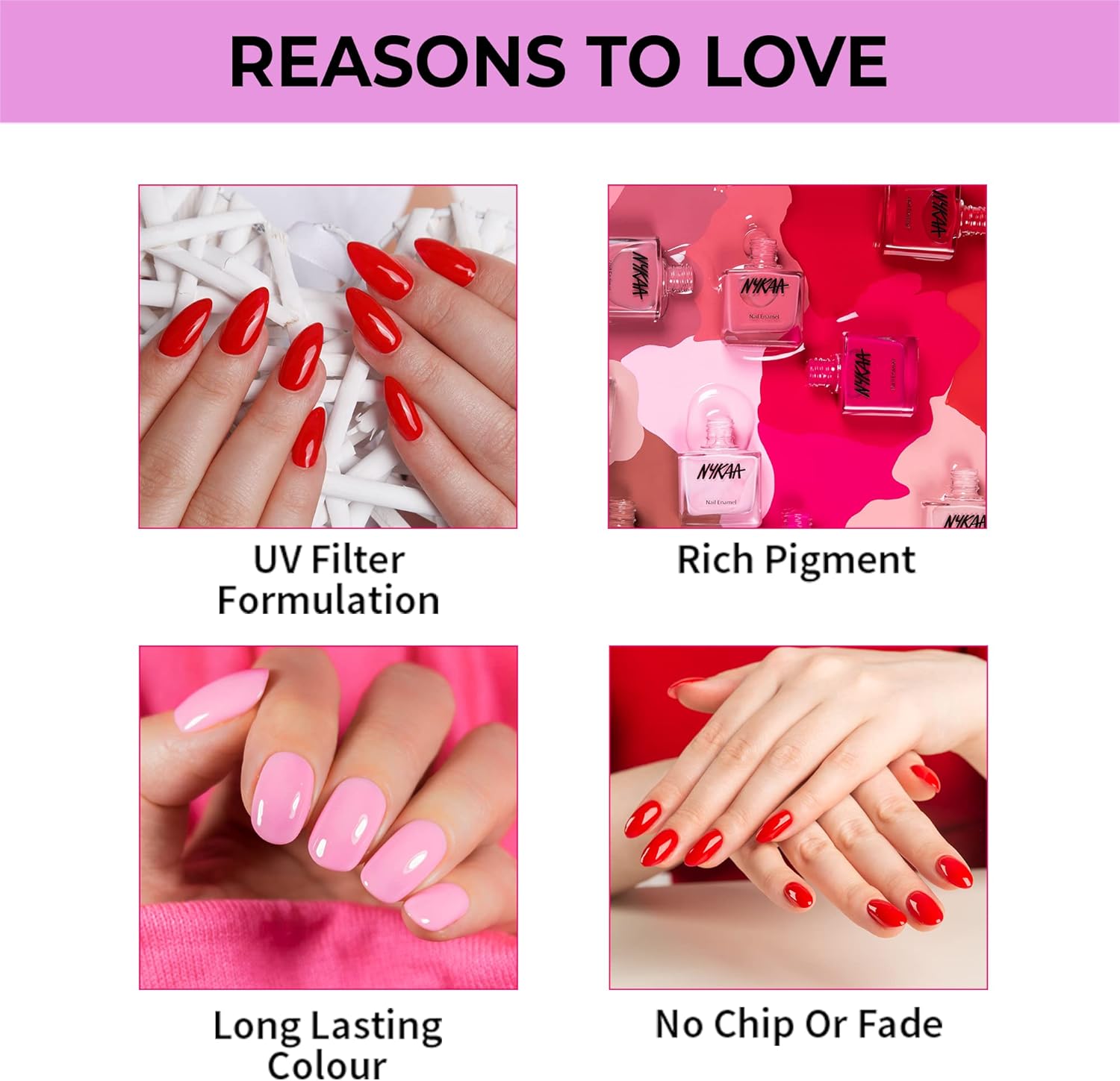 طلاء أظافر Nykaa Floral Carnival Lavender Crush  No142