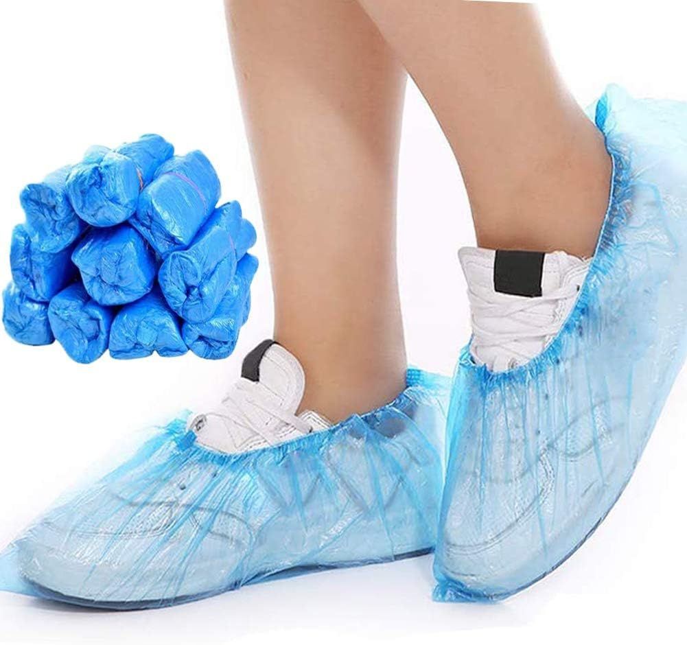 100pcs Disposable Shoe Covers Protective Shoe Covers Cleaning Hygiene Supplies