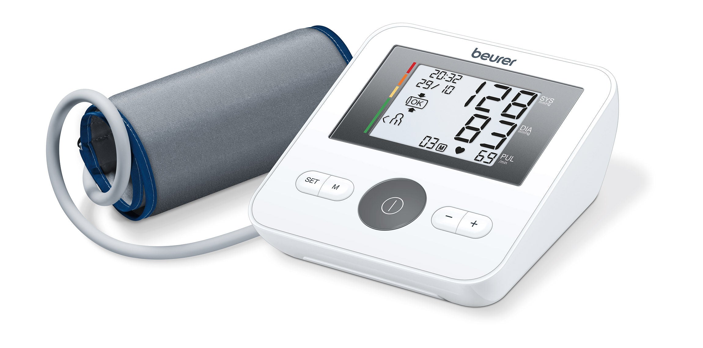 Beurer upper arm blood pressure monitor BM 27