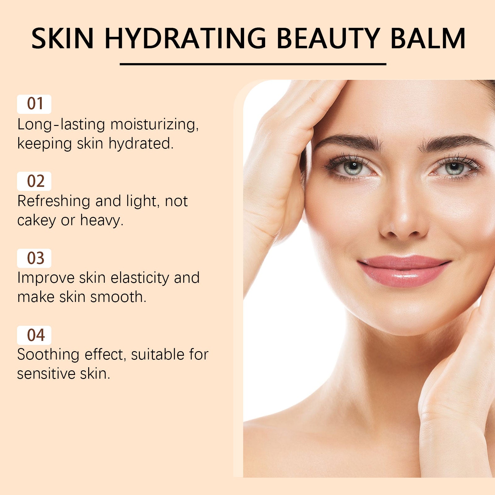Brightening Concealer BB Cream for Dark Skin, Matte, Moisturizing, Oily & Dry Skin ,30ml