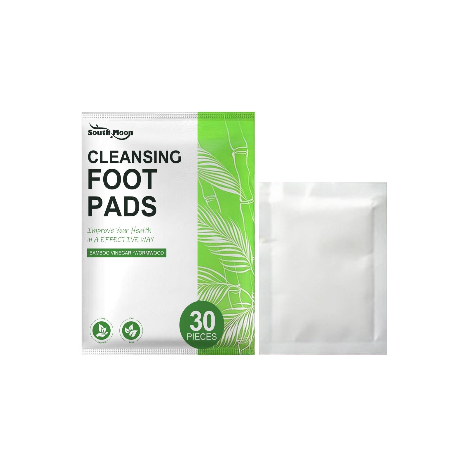 Deep Detox Foot Patches for Foot Care, Relax, Moisturize, Slim, Repair, 30pcs ,30pcs
