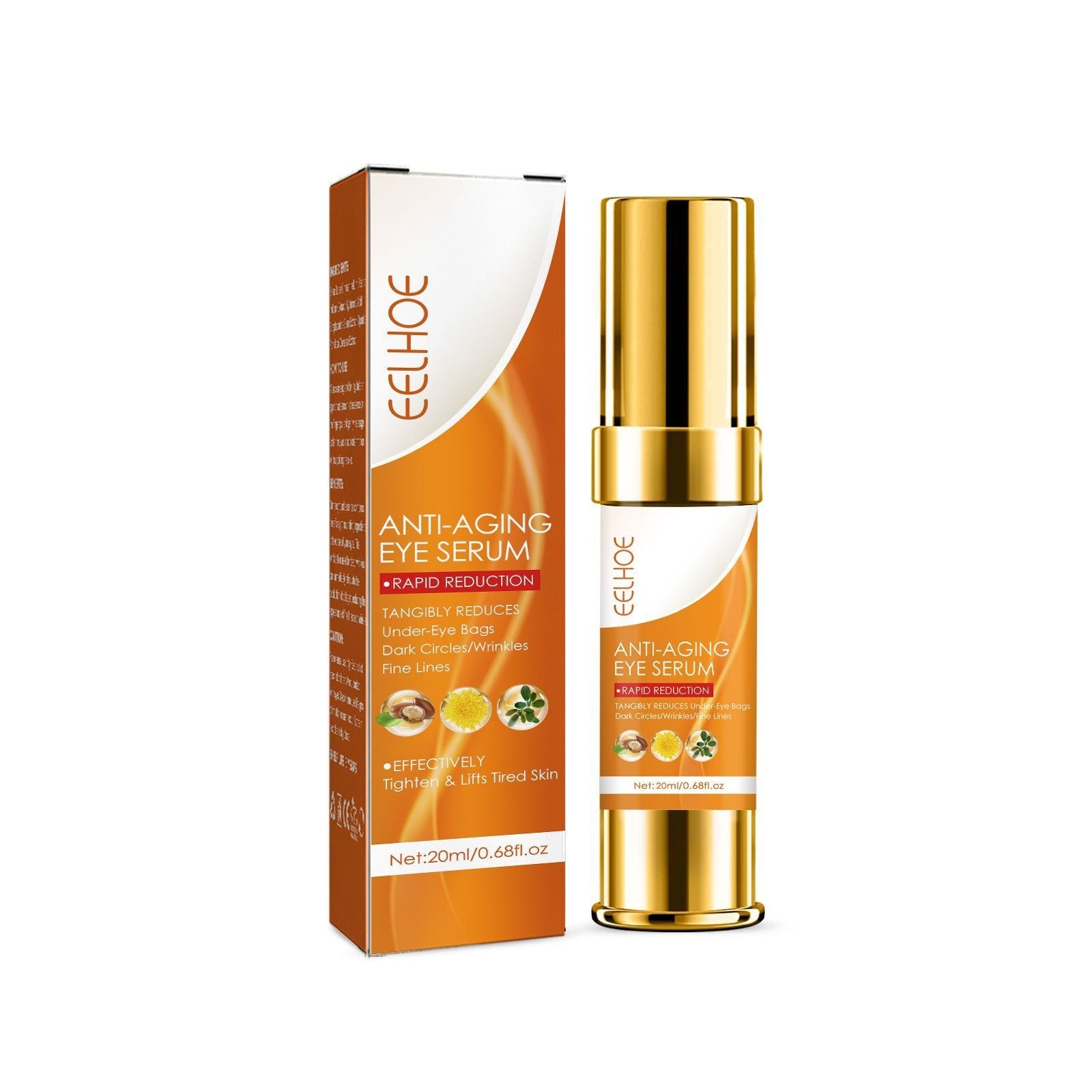Anti-Aging Eye Serum, Reduces Dark Circles, Fine Lines, Puffiness, Eye Bags ,20ml