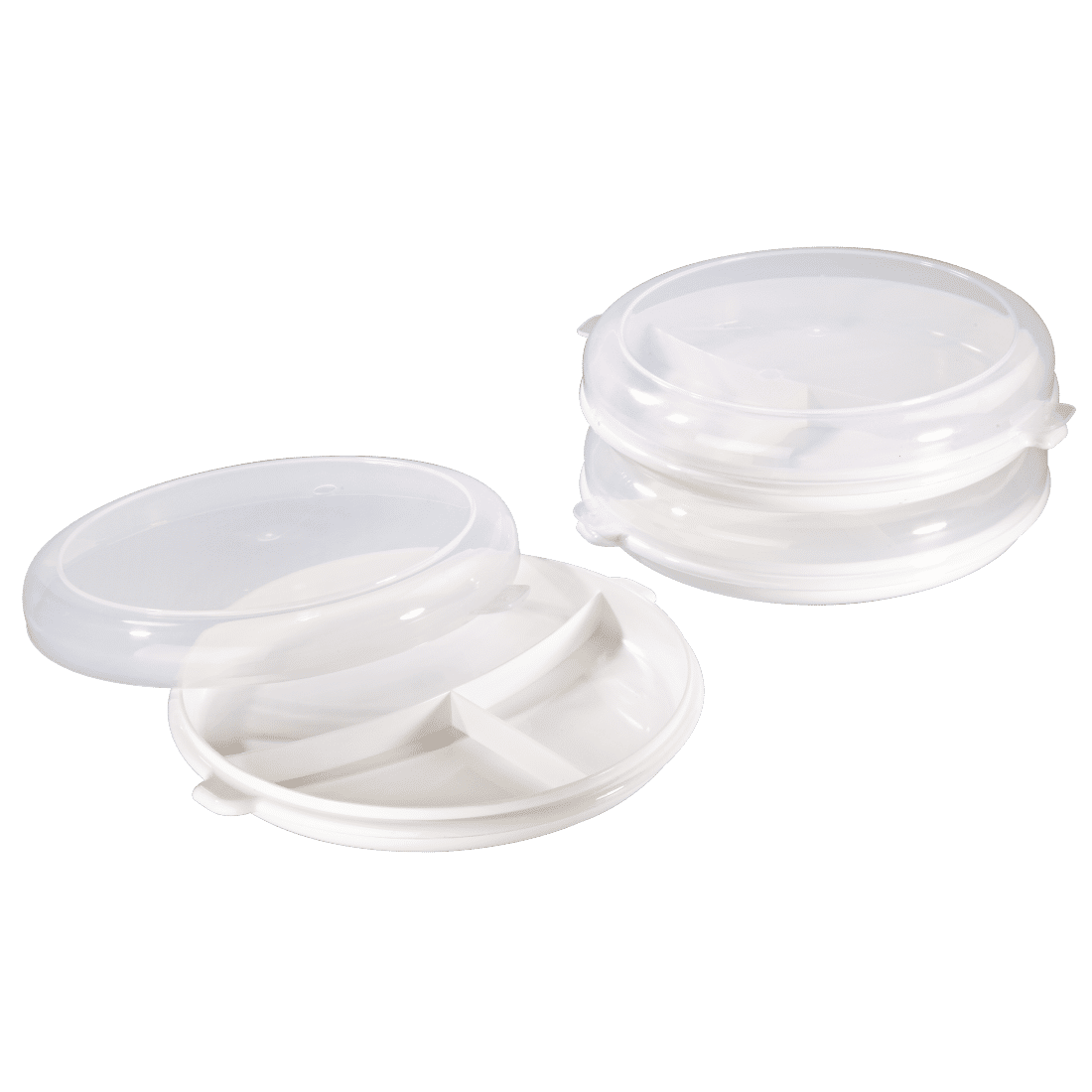 XAVAX 111513 Set of Microwave Plates, 3 parts