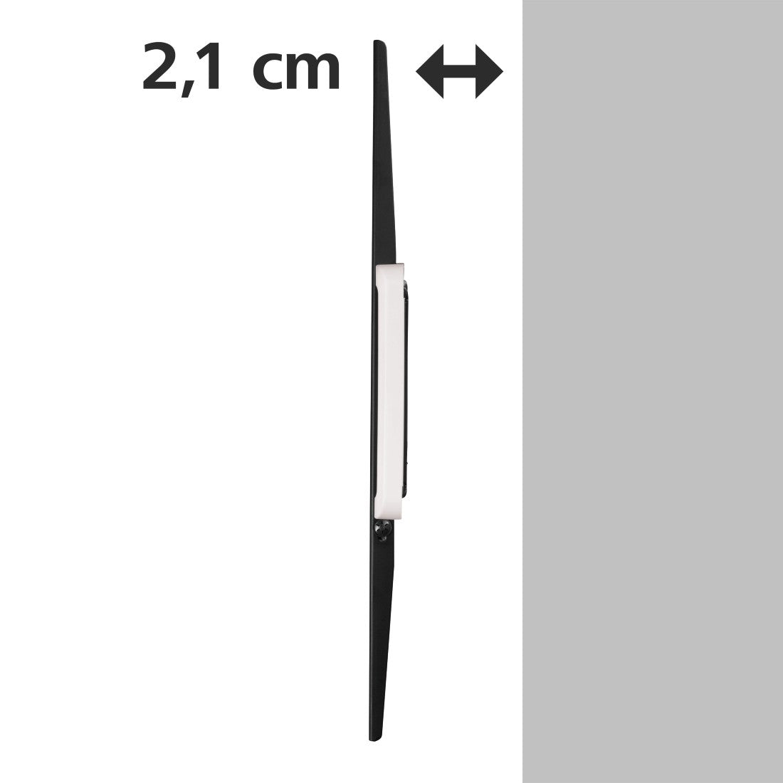 Hama 118624 FIX TV Wall Bracket, 5 Stars, 229 cm (90"), black