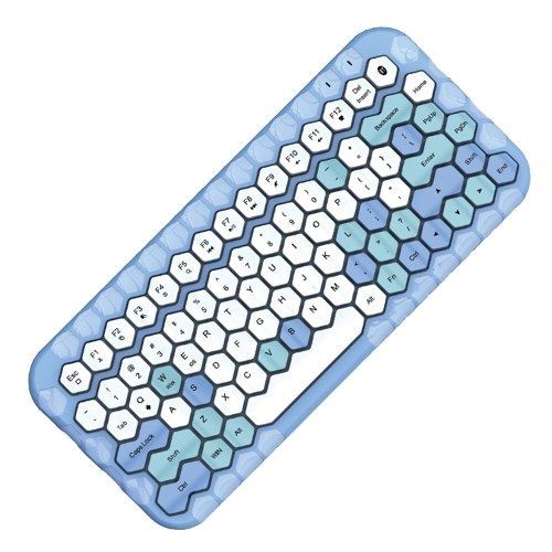 Mofii honey BT Wireless BT Keyboard Mixed Color 83 Key Mini Portable