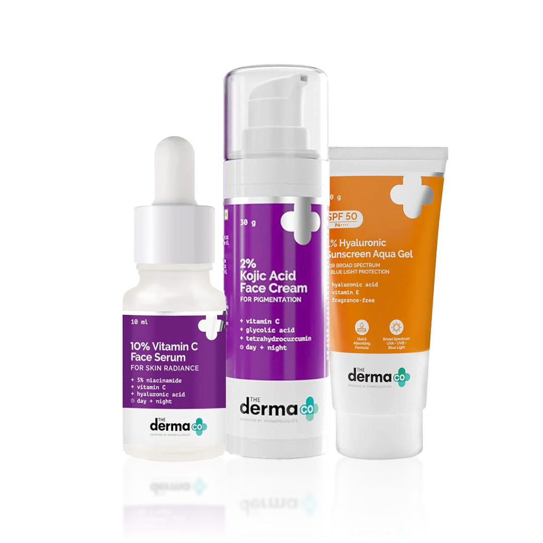 مجموعة Derma Co Ultimate Brightening Kit