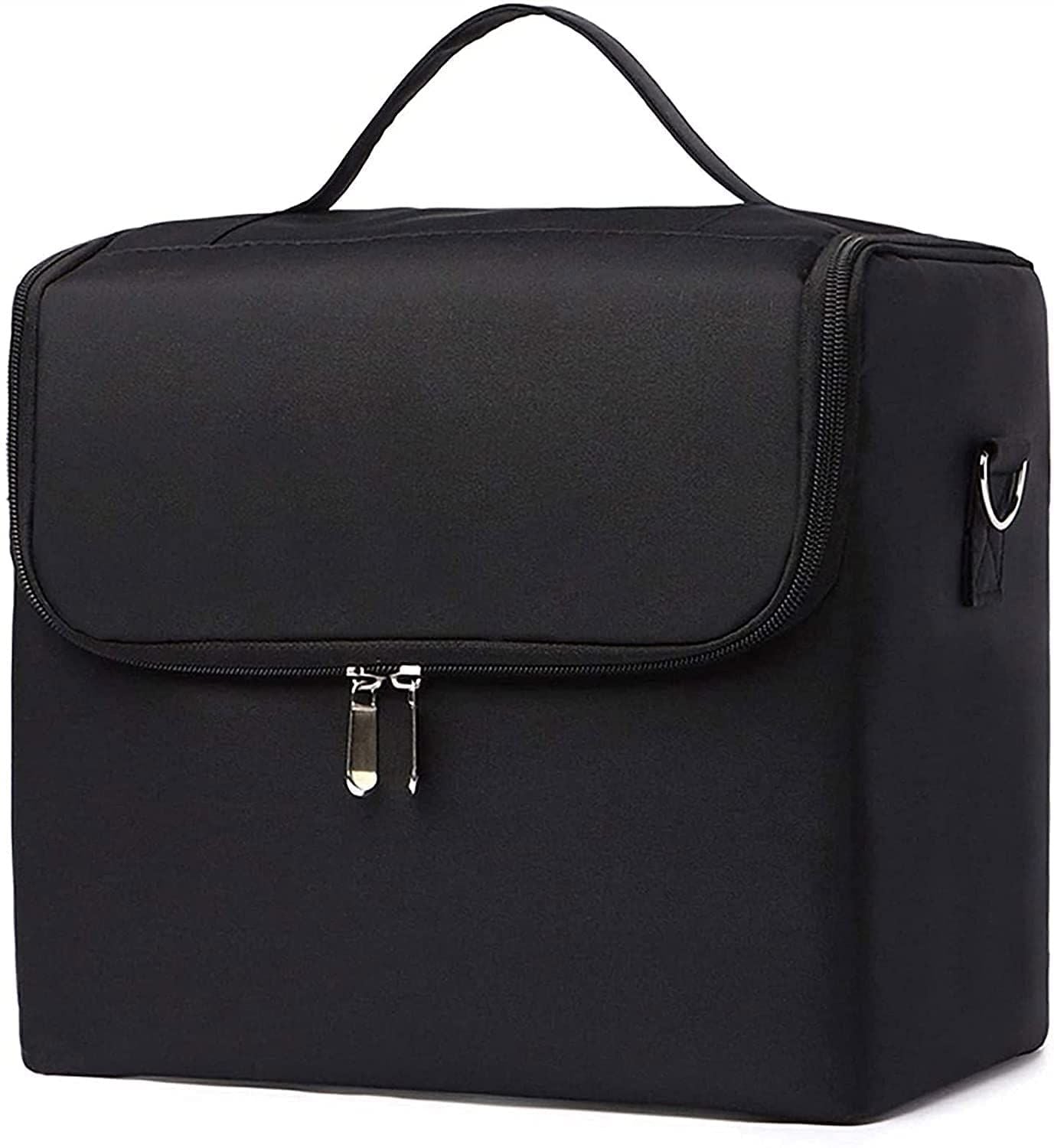 Professional Vanity Makeup Box Cosmetic Organizer Bag for Home Travel