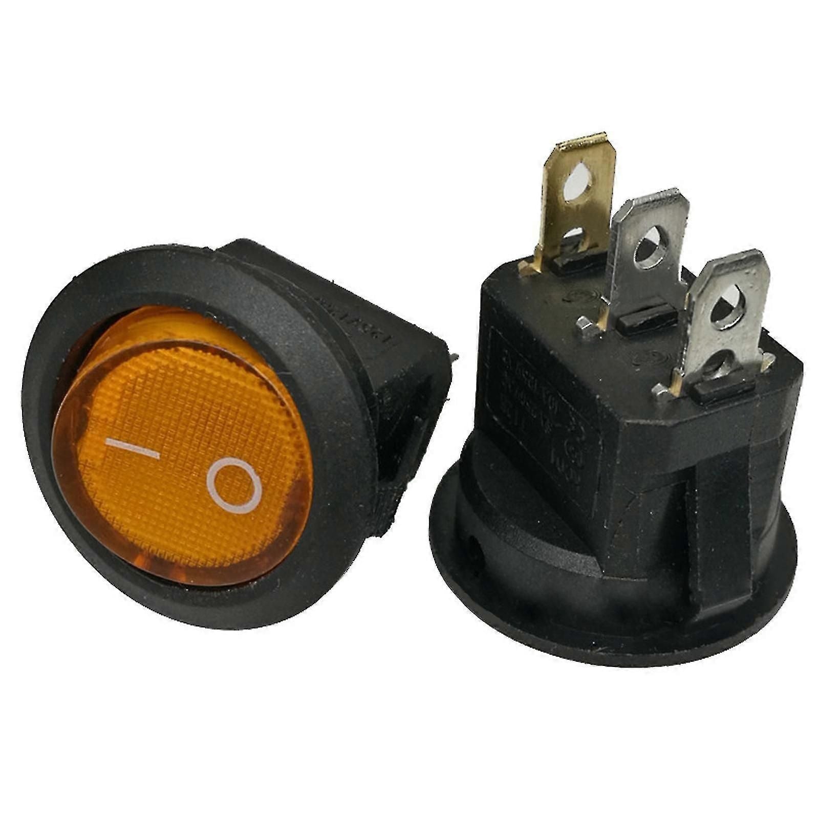 Led Lighted Rocker Toggle Switch Panel For Rv Truck Boat Electronic Power Button