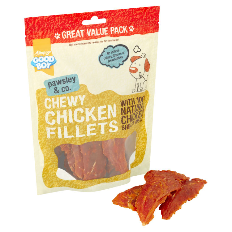 Good Boy Goodboy Chewy Chicken Fillets 320g Value Pack