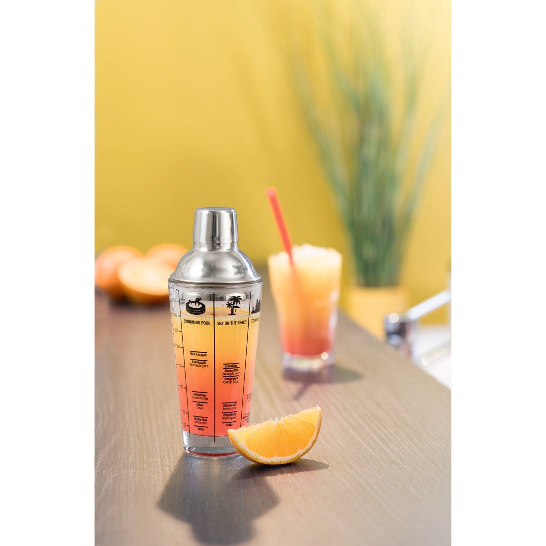 XAVAX 111550 Cocktail Shaker, made of glass, 400 ml