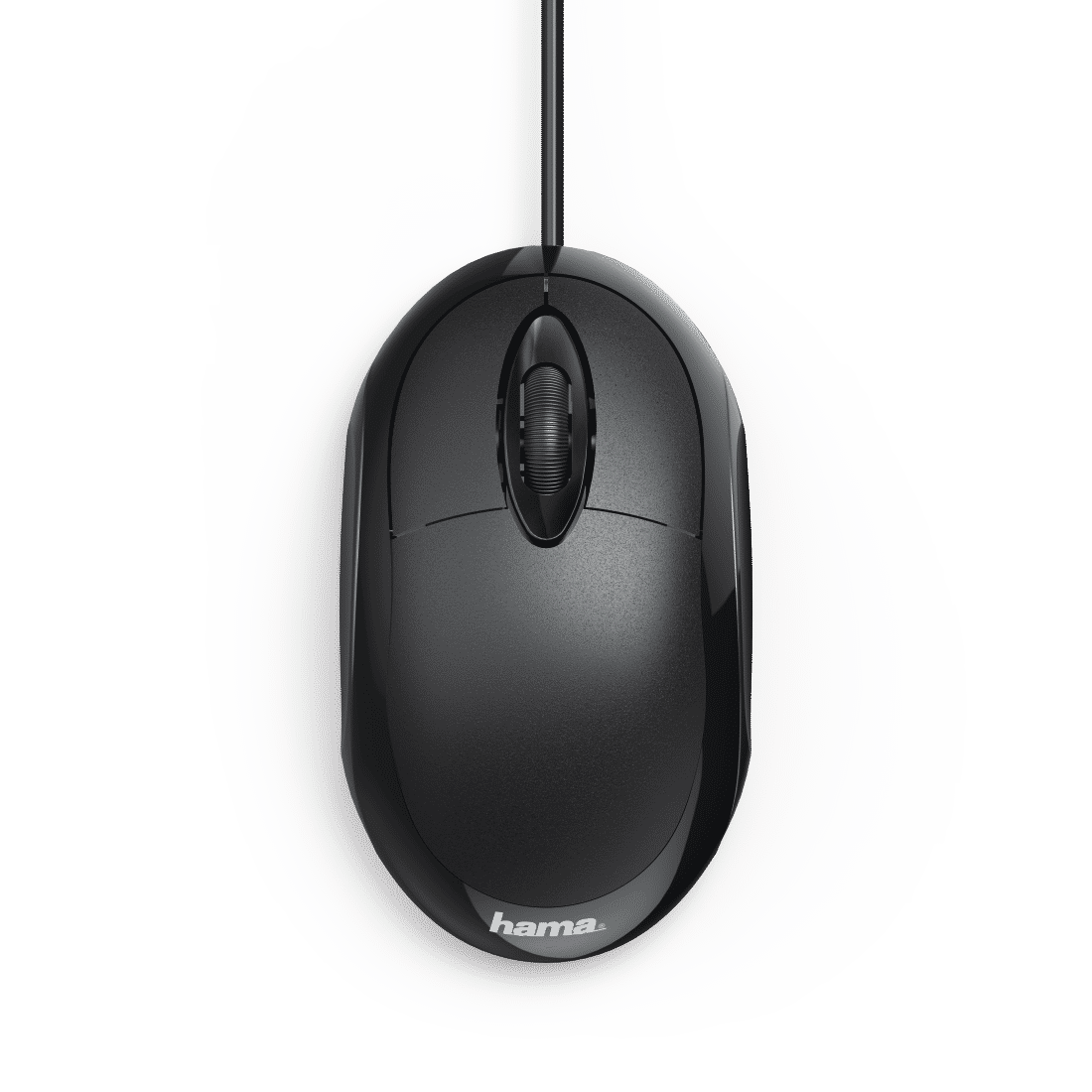 HAMA 182600 "MC-100" Optical 3-Button Mouse, Cabled, black