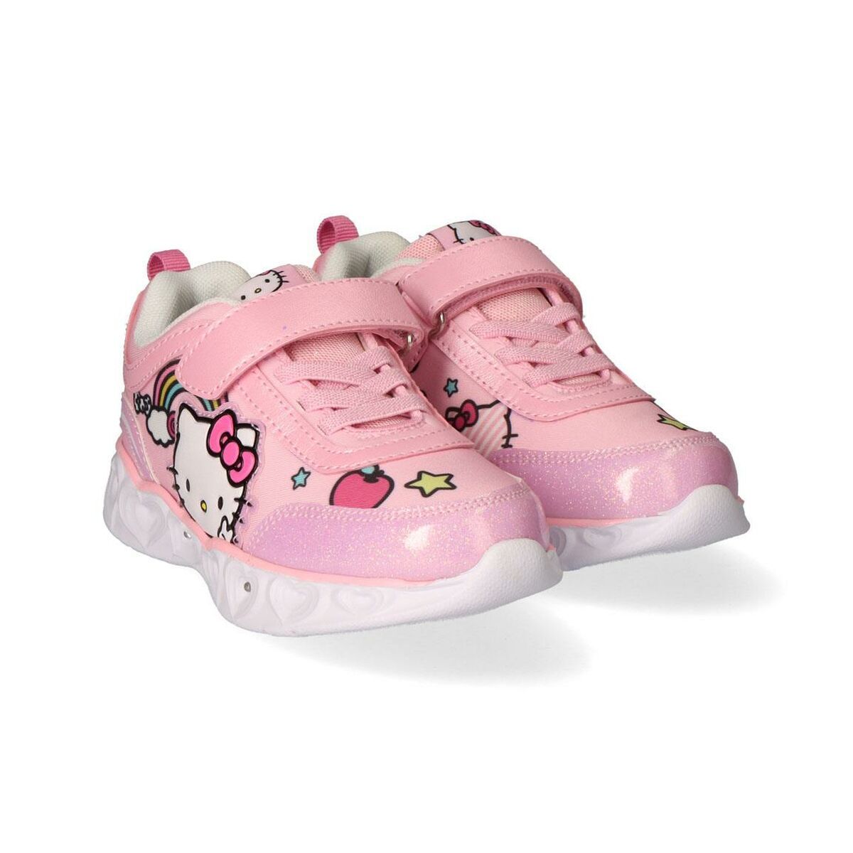 LED Trainers Hello Kitty Pink