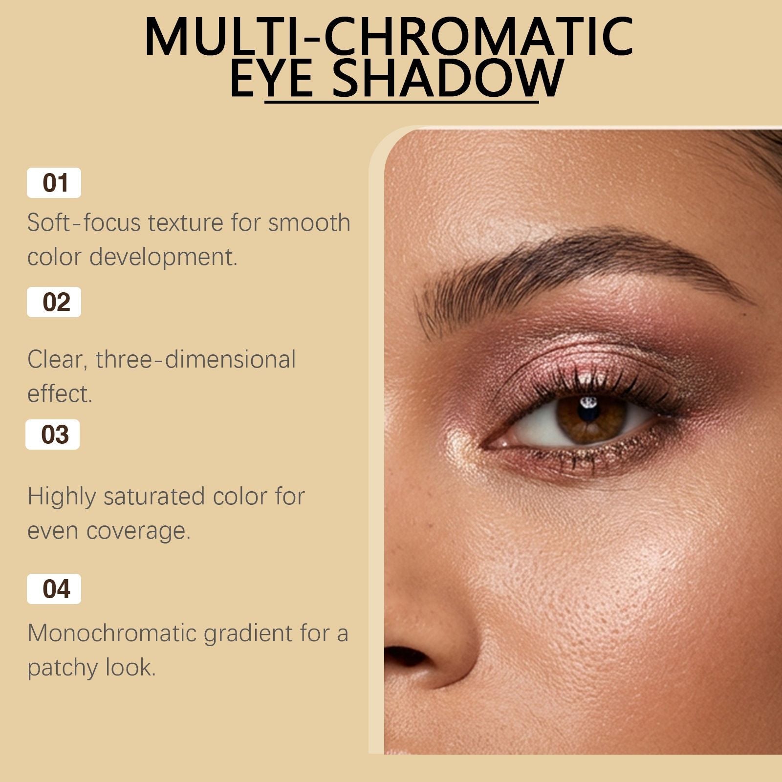 Shimmer Glitter Eyeshadow Highly Pigmented Sparkle 3.5g