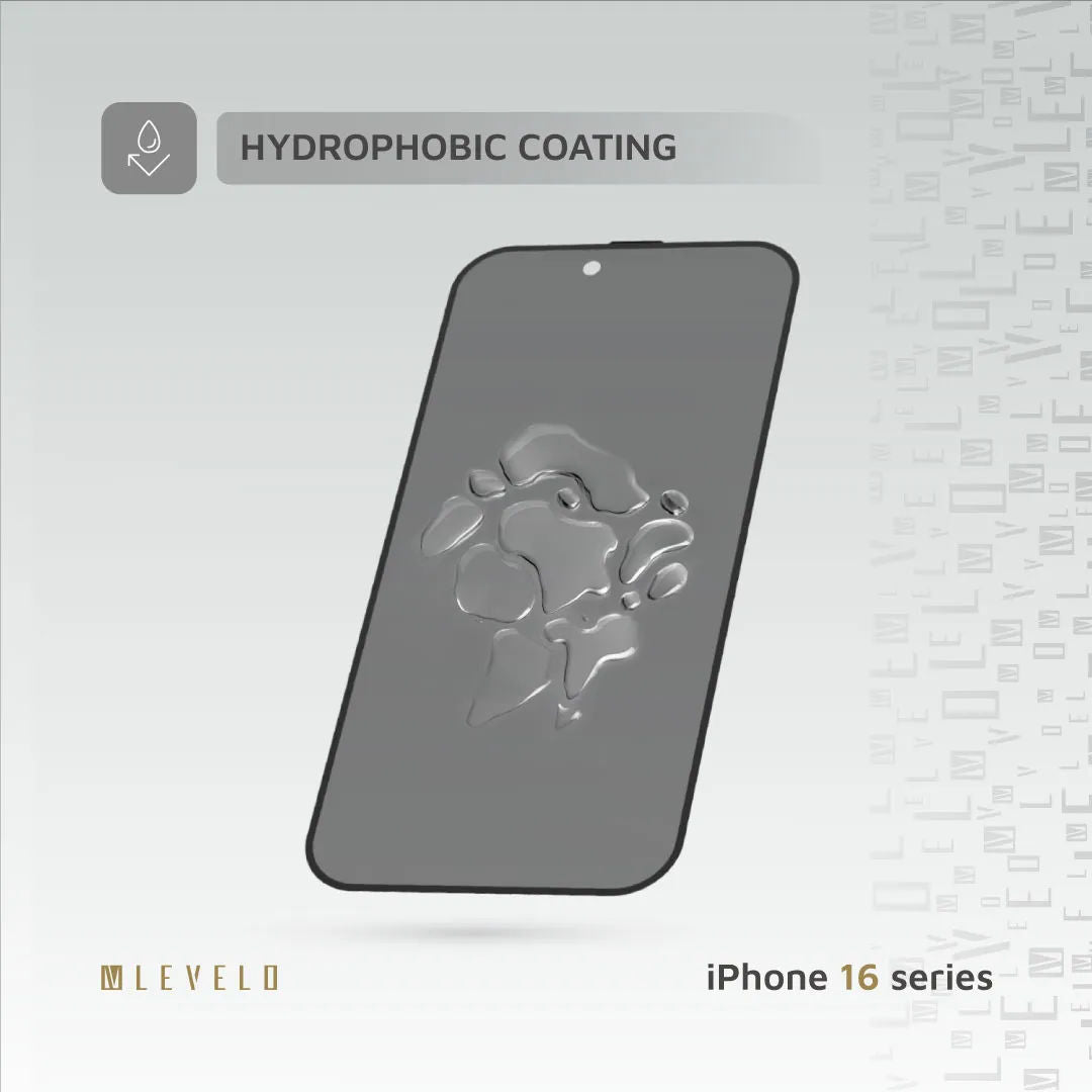 Levelo 2.5D Silk Print Silicone Edge Screen Protector For iPhone 16 Series, Air Bubble Prevention
