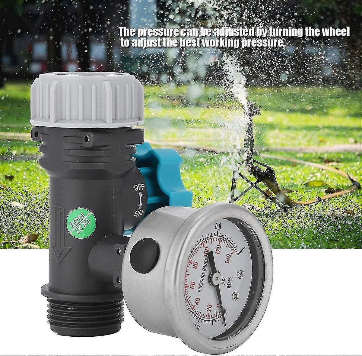 Water Pressure Regulator Water Pressure Valve Pressure Reducing Valve Pressure Reducing Valve High Precision Pressure Regulator For Garden