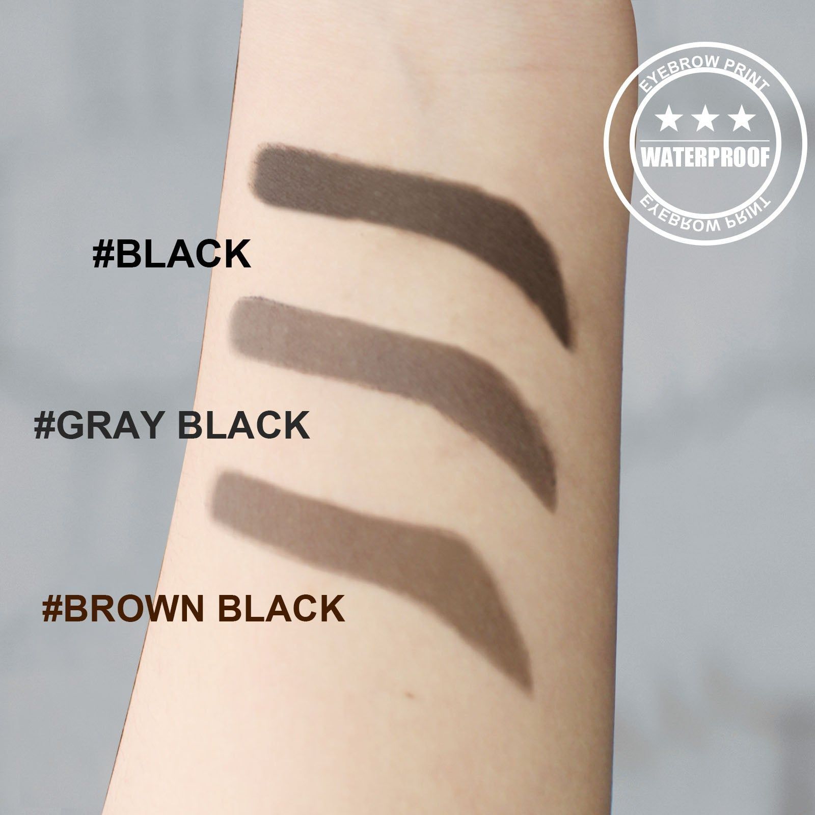 Brow Print Eyebrow Kit, Natural Quick Makeup, Lazy Eyebrow Solution, Perfect Shape ,1pcs