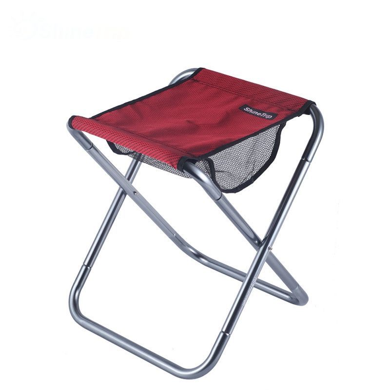 Outdoor Folding Stool Portable Small Chair For Camping Fishing Hiking Travel