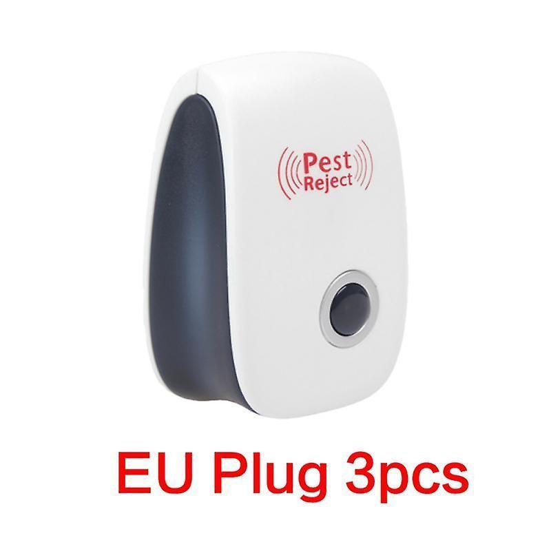 1/3/5pcs Pest Reject Ultrasound Mouse Cockroach Repeller Device Insect Rats Spiders Mosquito Killer Pest Control Household Tool