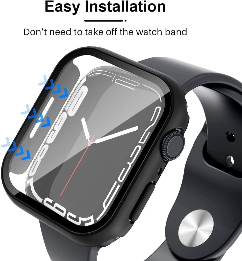 Screen Protector Case Shockproof Watch Case For Apple Watch Series 7 8