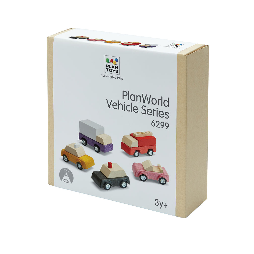 سلسلة المركبات «PlanWorld» من PlanToys
