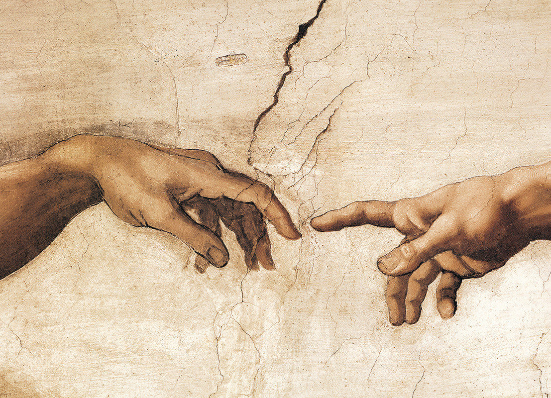 Creation Of Adam (Detail) 1000 Pieces Puzzle