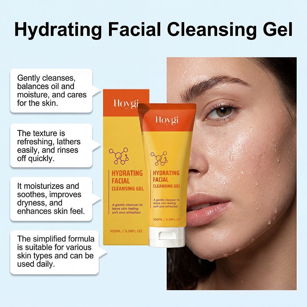 100ml Hydrating Cleansing Gel with Moisturizing and Oil Balance