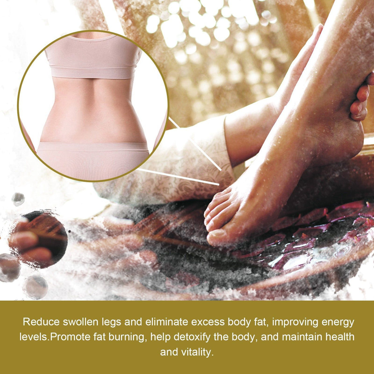 Revitalize Your Feet with Lymphatic Drainage Beads, Foot Care, Relieve Swelling, Varicose Veins, Toning, Spa Treatment ,7pieces